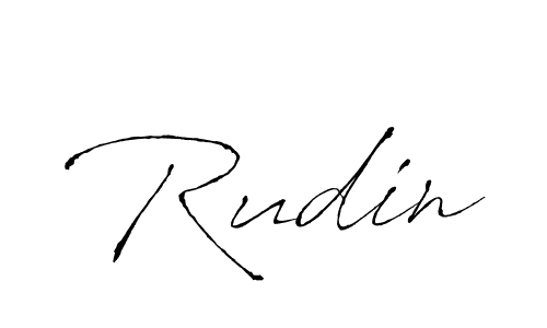Best and Professional Signature Style for Rudin. Antro_Vectra Best Signature Style Collection. Rudin signature style 6 images and pictures png