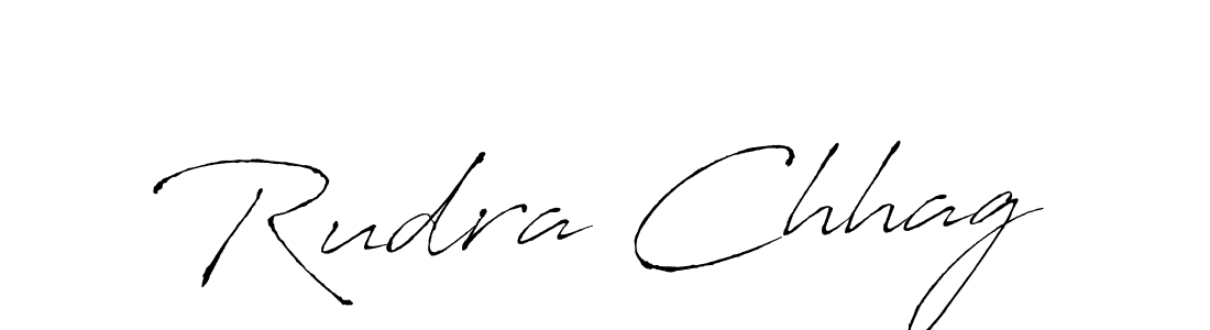 Similarly Antro_Vectra is the best handwritten signature design. Signature creator online .You can use it as an online autograph creator for name Rudra Chhag. Rudra Chhag signature style 6 images and pictures png