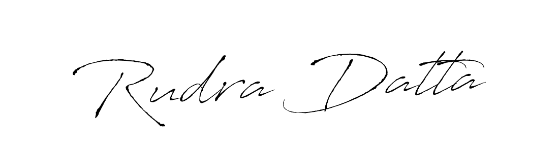 Create a beautiful signature design for name Rudra Datta. With this signature (Antro_Vectra) fonts, you can make a handwritten signature for free. Rudra Datta signature style 6 images and pictures png