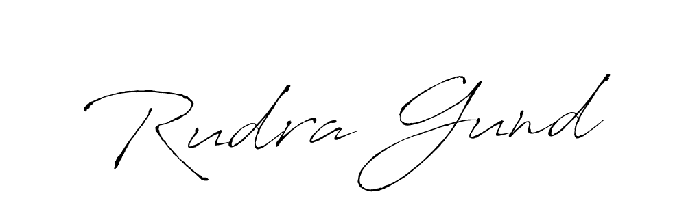 Also we have Rudra Gund name is the best signature style. Create professional handwritten signature collection using Antro_Vectra autograph style. Rudra Gund signature style 6 images and pictures png