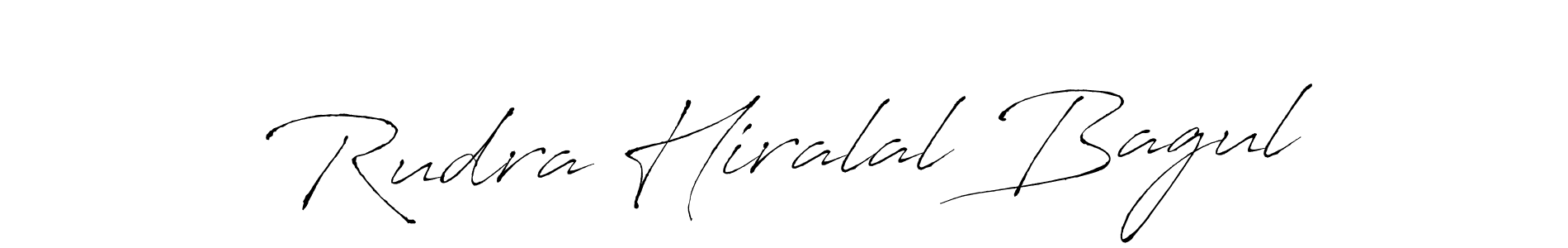 It looks lik you need a new signature style for name Rudra Hiralal Bagul. Design unique handwritten (Antro_Vectra) signature with our free signature maker in just a few clicks. Rudra Hiralal Bagul signature style 6 images and pictures png