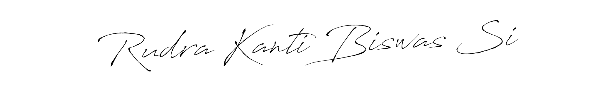 You should practise on your own different ways (Antro_Vectra) to write your name (Rudra Kanti Biswas Si) in signature. don't let someone else do it for you. Rudra Kanti Biswas Si signature style 6 images and pictures png
