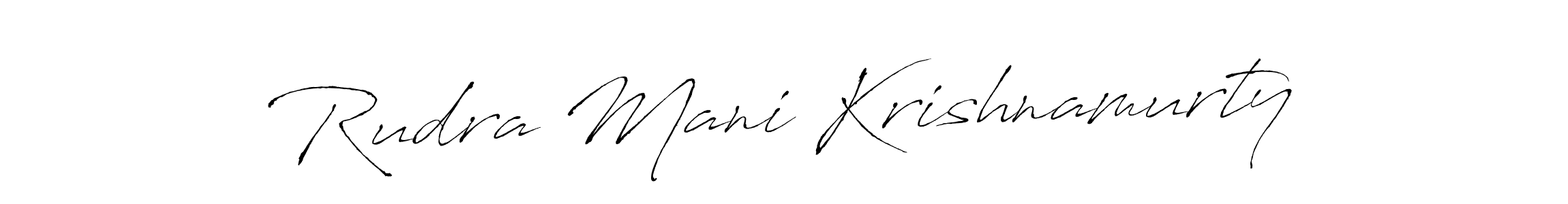 Also You can easily find your signature by using the search form. We will create Rudra Mani Krishnamurty name handwritten signature images for you free of cost using Antro_Vectra sign style. Rudra Mani Krishnamurty signature style 6 images and pictures png