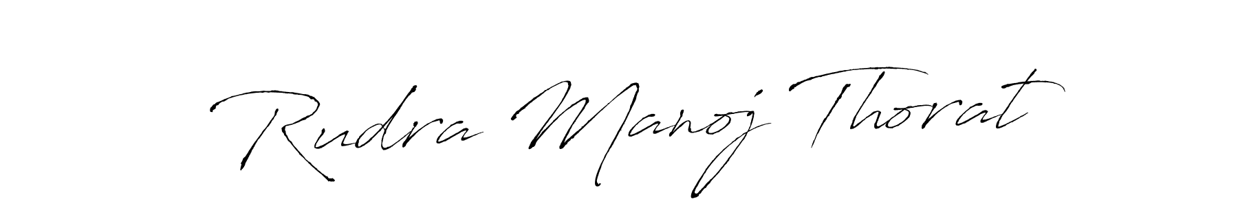 This is the best signature style for the Rudra Manoj Thorat name. Also you like these signature font (Antro_Vectra). Mix name signature. Rudra Manoj Thorat signature style 6 images and pictures png