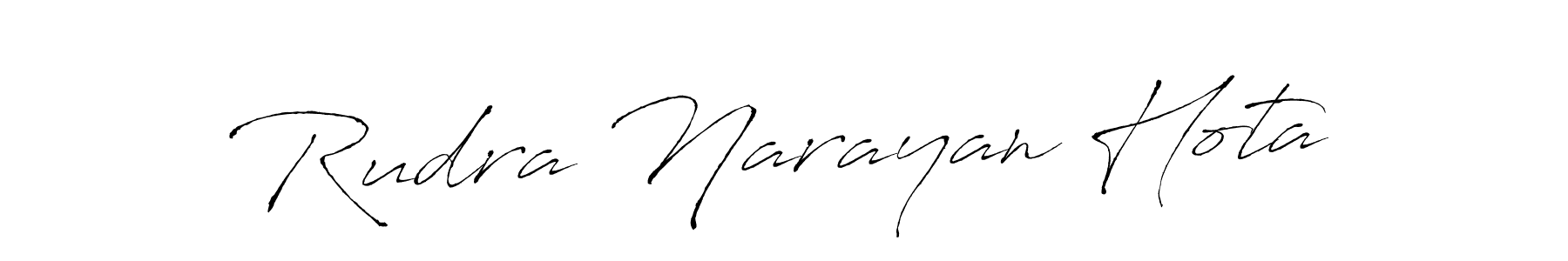 You should practise on your own different ways (Antro_Vectra) to write your name (Rudra Narayan Hota) in signature. don't let someone else do it for you. Rudra Narayan Hota signature style 6 images and pictures png