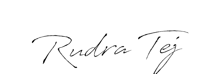 Similarly Antro_Vectra is the best handwritten signature design. Signature creator online .You can use it as an online autograph creator for name Rudra Tej. Rudra Tej signature style 6 images and pictures png