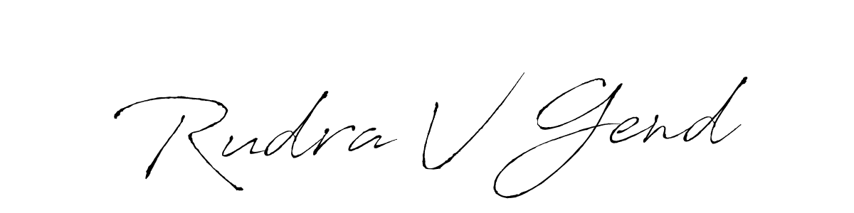 See photos of Rudra V Gend official signature by Spectra . Check more albums & portfolios. Read reviews & check more about Antro_Vectra font. Rudra V Gend signature style 6 images and pictures png