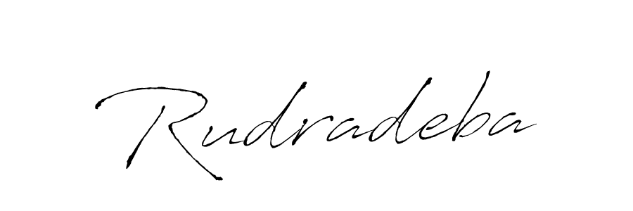 Also we have Rudradeba name is the best signature style. Create professional handwritten signature collection using Antro_Vectra autograph style. Rudradeba signature style 6 images and pictures png