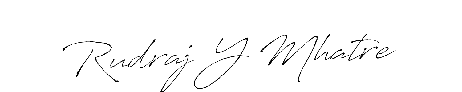 This is the best signature style for the Rudraj Y Mhatre name. Also you like these signature font (Antro_Vectra). Mix name signature. Rudraj Y Mhatre signature style 6 images and pictures png