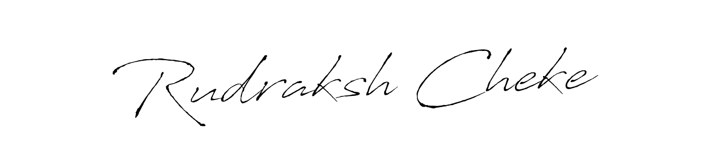 How to Draw Rudraksh Cheke signature style? Antro_Vectra is a latest design signature styles for name Rudraksh Cheke. Rudraksh Cheke signature style 6 images and pictures png