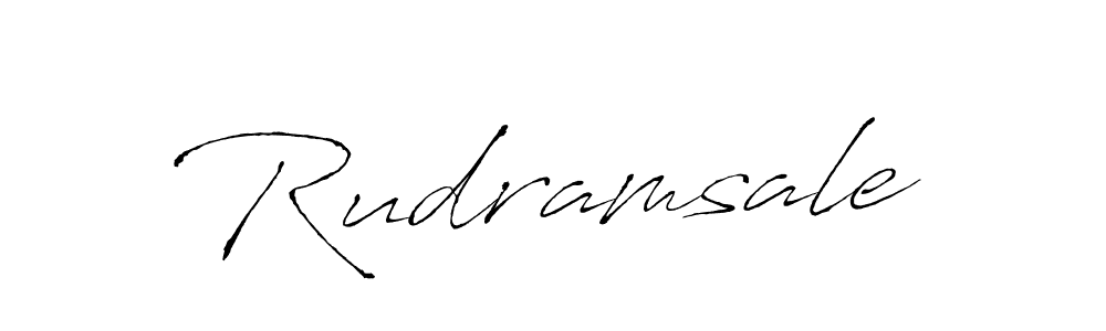 You should practise on your own different ways (Antro_Vectra) to write your name (Rudramsale) in signature. don't let someone else do it for you. Rudramsale signature style 6 images and pictures png