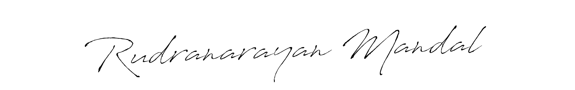 Use a signature maker to create a handwritten signature online. With this signature software, you can design (Antro_Vectra) your own signature for name Rudranarayan Mandal. Rudranarayan Mandal signature style 6 images and pictures png