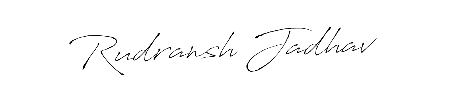 It looks lik you need a new signature style for name Rudransh Jadhav. Design unique handwritten (Antro_Vectra) signature with our free signature maker in just a few clicks. Rudransh Jadhav signature style 6 images and pictures png