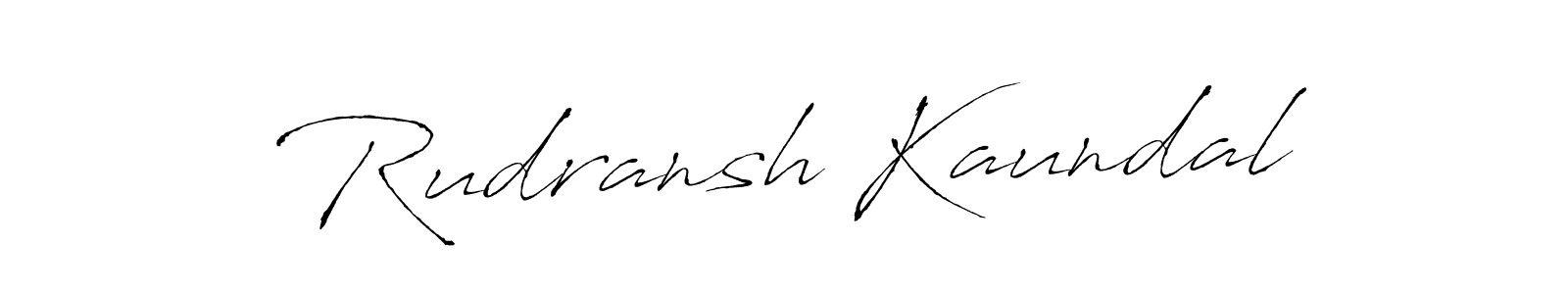 Also You can easily find your signature by using the search form. We will create Rudransh Kaundal name handwritten signature images for you free of cost using Antro_Vectra sign style. Rudransh Kaundal signature style 6 images and pictures png
