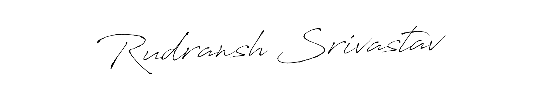 Also we have Rudransh Srivastav name is the best signature style. Create professional handwritten signature collection using Antro_Vectra autograph style. Rudransh Srivastav signature style 6 images and pictures png