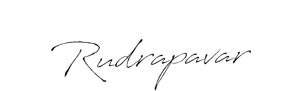 How to make Rudrapavar name signature. Use Antro_Vectra style for creating short signs online. This is the latest handwritten sign. Rudrapavar signature style 6 images and pictures png