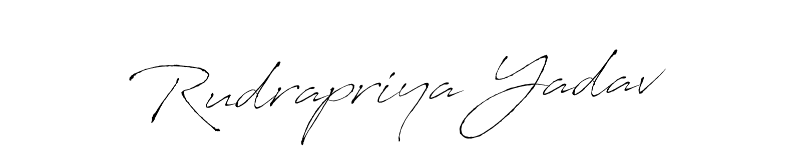 This is the best signature style for the Rudrapriya Yadav name. Also you like these signature font (Antro_Vectra). Mix name signature. Rudrapriya Yadav signature style 6 images and pictures png