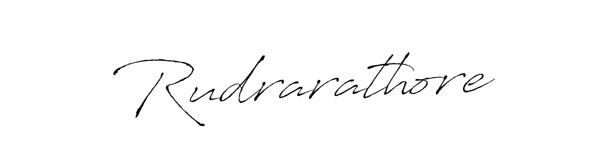 How to make Rudrarathore name signature. Use Antro_Vectra style for creating short signs online. This is the latest handwritten sign. Rudrarathore signature style 6 images and pictures png