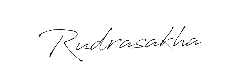 Make a beautiful signature design for name Rudrasakha. With this signature (Antro_Vectra) style, you can create a handwritten signature for free. Rudrasakha signature style 6 images and pictures png