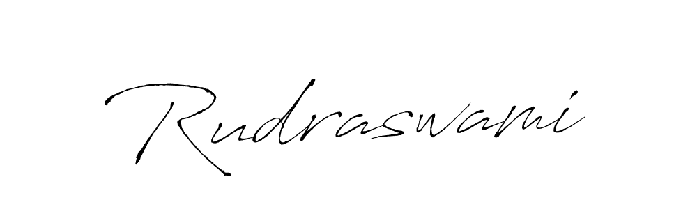 How to make Rudraswami signature? Antro_Vectra is a professional autograph style. Create handwritten signature for Rudraswami name. Rudraswami signature style 6 images and pictures png