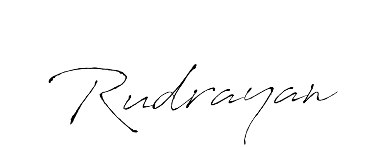 How to make Rudrayan signature? Antro_Vectra is a professional autograph style. Create handwritten signature for Rudrayan name. Rudrayan signature style 6 images and pictures png