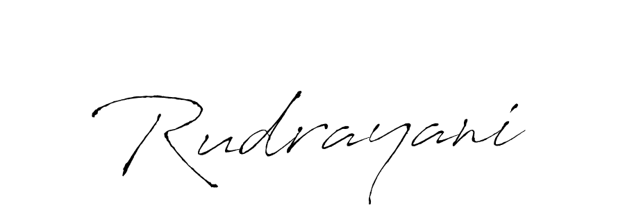 The best way (Antro_Vectra) to make a short signature is to pick only two or three words in your name. The name Rudrayani include a total of six letters. For converting this name. Rudrayani signature style 6 images and pictures png