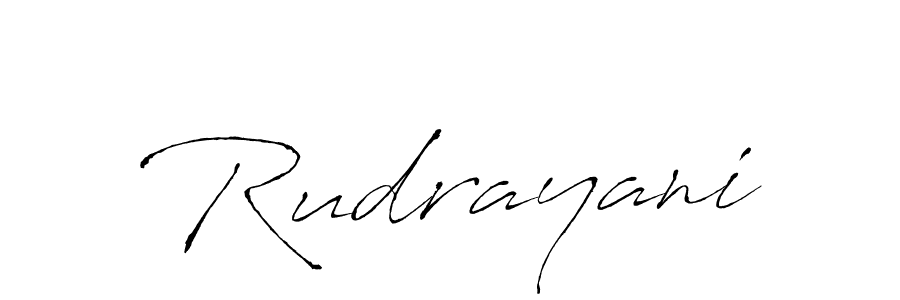 The best way (Antro_Vectra) to make a short signature is to pick only two or three words in your name. The name Rudrayani include a total of six letters. For converting this name. Rudrayani signature style 6 images and pictures png