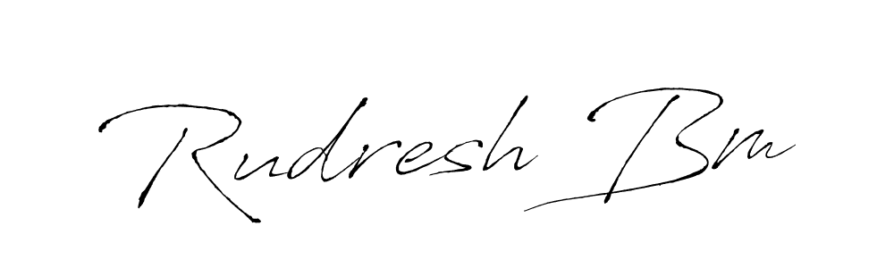 Also You can easily find your signature by using the search form. We will create Rudresh Bm name handwritten signature images for you free of cost using Antro_Vectra sign style. Rudresh Bm signature style 6 images and pictures png