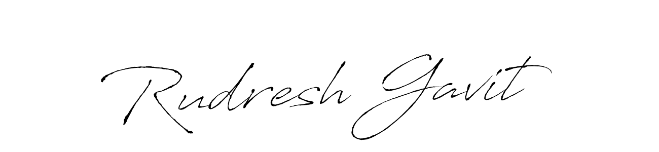 How to make Rudresh Gavit signature? Antro_Vectra is a professional autograph style. Create handwritten signature for Rudresh Gavit name. Rudresh Gavit signature style 6 images and pictures png