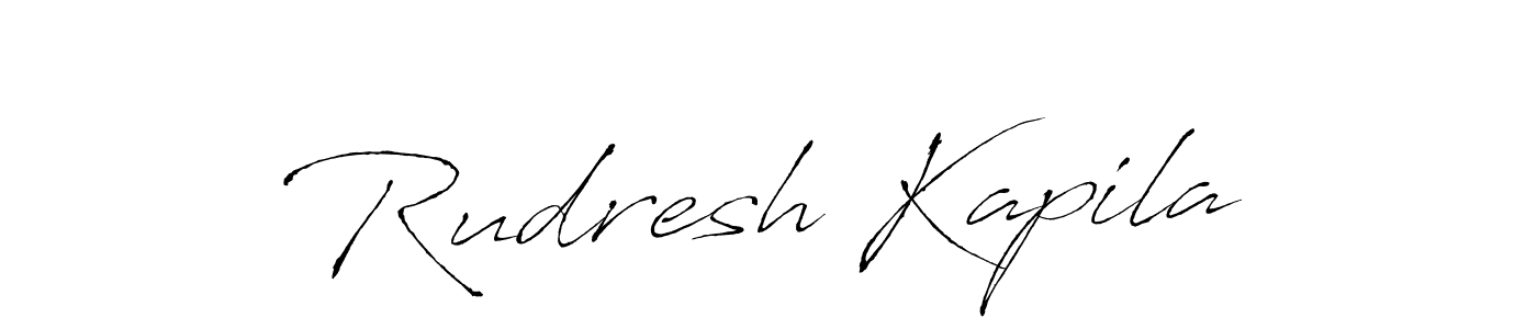 How to Draw Rudresh Kapila signature style? Antro_Vectra is a latest design signature styles for name Rudresh Kapila. Rudresh Kapila signature style 6 images and pictures png