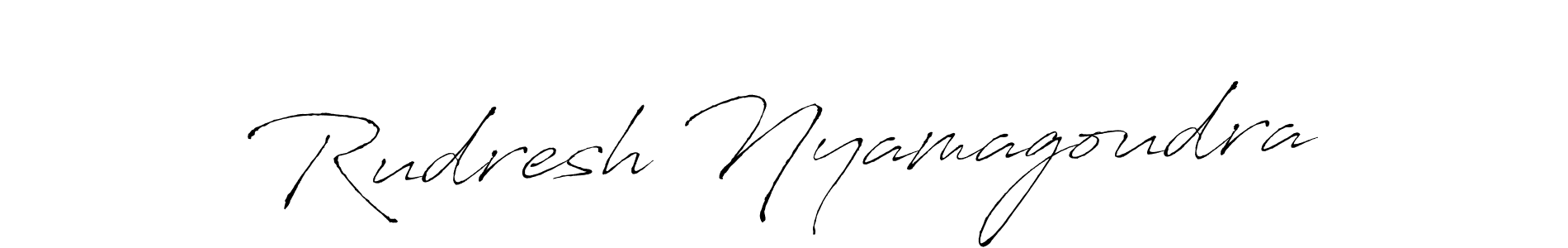 How to Draw Rudresh Nyamagoudra signature style? Antro_Vectra is a latest design signature styles for name Rudresh Nyamagoudra. Rudresh Nyamagoudra signature style 6 images and pictures png