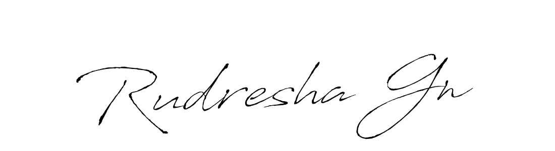 The best way (Antro_Vectra) to make a short signature is to pick only two or three words in your name. The name Rudresha Gn include a total of six letters. For converting this name. Rudresha Gn signature style 6 images and pictures png