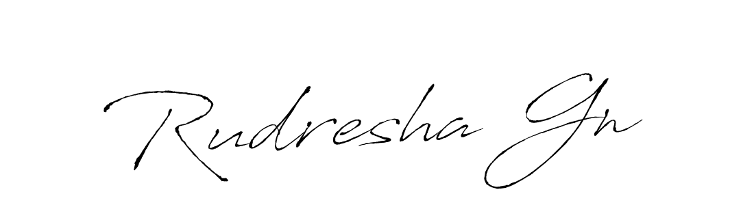 Make a beautiful signature design for name Rudresha Gn. Use this online signature maker to create a handwritten signature for free. Rudresha Gn signature style 6 images and pictures png