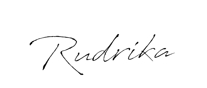 The best way (Antro_Vectra) to make a short signature is to pick only two or three words in your name. The name Rudrika include a total of six letters. For converting this name. Rudrika signature style 6 images and pictures png