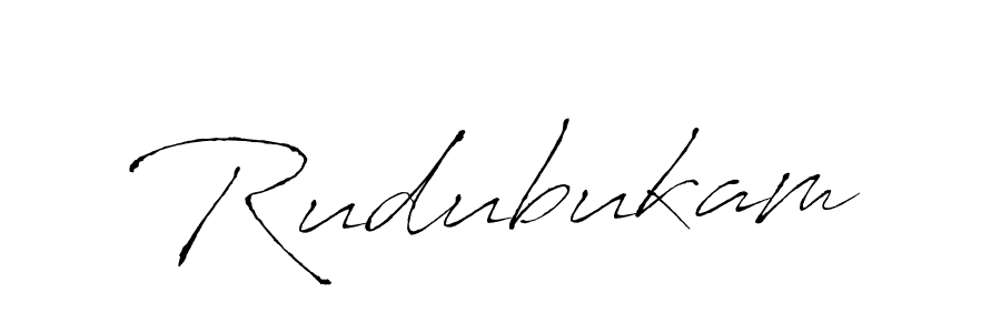 Rudubukam stylish signature style. Best Handwritten Sign (Antro_Vectra) for my name. Handwritten Signature Collection Ideas for my name Rudubukam. Rudubukam signature style 6 images and pictures png