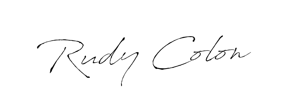 How to Draw Rudy Colon signature style? Antro_Vectra is a latest design signature styles for name Rudy Colon. Rudy Colon signature style 6 images and pictures png