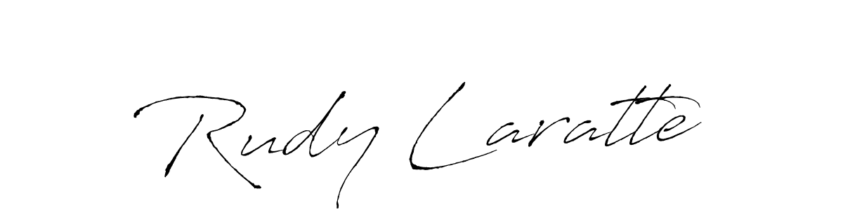 Create a beautiful signature design for name Rudy Laratte. With this signature (Antro_Vectra) fonts, you can make a handwritten signature for free. Rudy Laratte signature style 6 images and pictures png