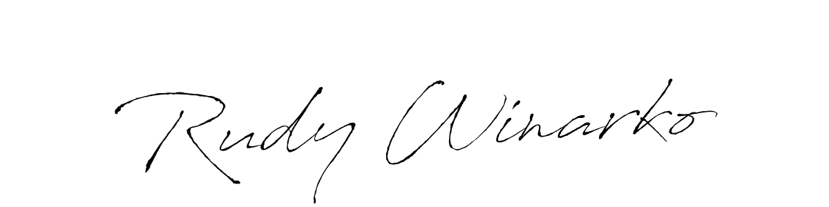It looks lik you need a new signature style for name Rudy Winarko. Design unique handwritten (Antro_Vectra) signature with our free signature maker in just a few clicks. Rudy Winarko signature style 6 images and pictures png