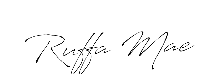 Make a beautiful signature design for name Ruffa Mae. With this signature (Antro_Vectra) style, you can create a handwritten signature for free. Ruffa Mae signature style 6 images and pictures png