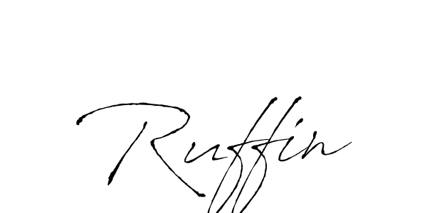 Once you've used our free online signature maker to create your best signature Antro_Vectra style, it's time to enjoy all of the benefits that Ruffin name signing documents. Ruffin signature style 6 images and pictures png