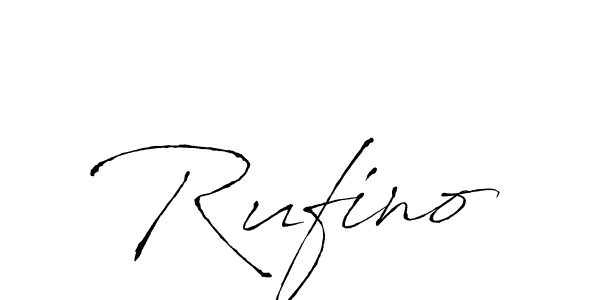 Best and Professional Signature Style for Rufino. Antro_Vectra Best Signature Style Collection. Rufino signature style 6 images and pictures png