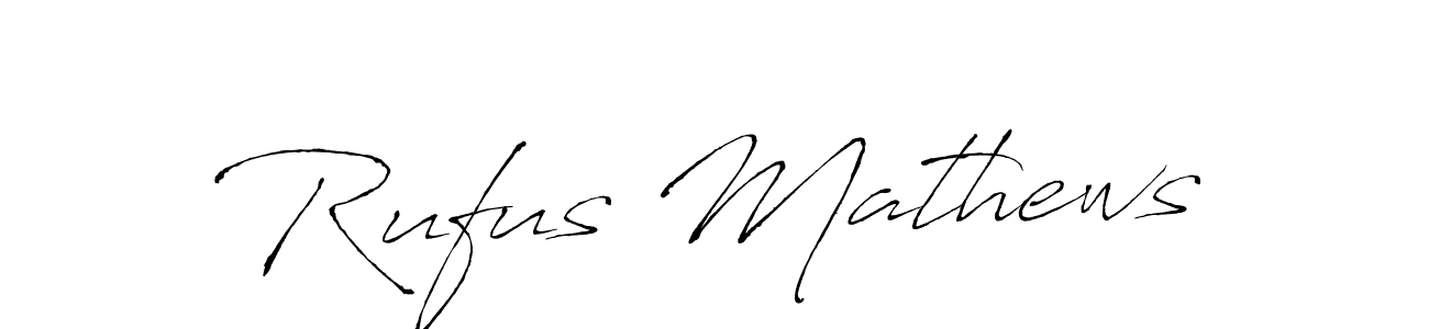 Also You can easily find your signature by using the search form. We will create Rufus Mathews name handwritten signature images for you free of cost using Antro_Vectra sign style. Rufus Mathews signature style 6 images and pictures png