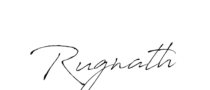 Use a signature maker to create a handwritten signature online. With this signature software, you can design (Antro_Vectra) your own signature for name Rugnath. Rugnath signature style 6 images and pictures png