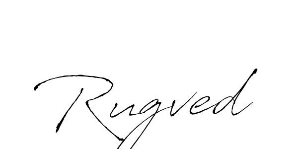 Make a beautiful signature design for name Rugved. Use this online signature maker to create a handwritten signature for free. Rugved signature style 6 images and pictures png