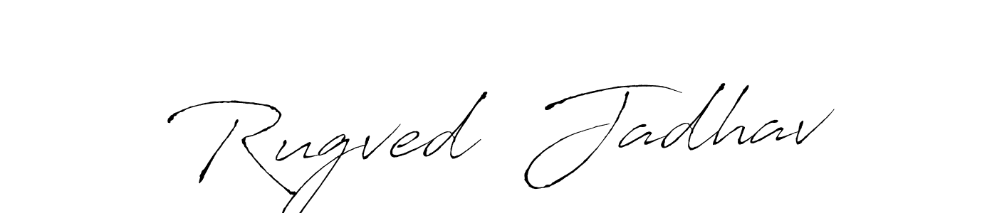 It looks lik you need a new signature style for name Rugved  Jadhav. Design unique handwritten (Antro_Vectra) signature with our free signature maker in just a few clicks. Rugved  Jadhav signature style 6 images and pictures png