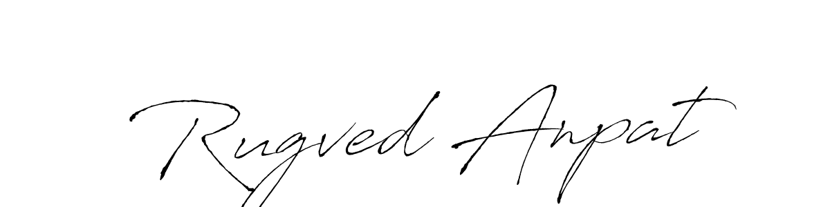 Design your own signature with our free online signature maker. With this signature software, you can create a handwritten (Antro_Vectra) signature for name Rugved Anpat. Rugved Anpat signature style 6 images and pictures png