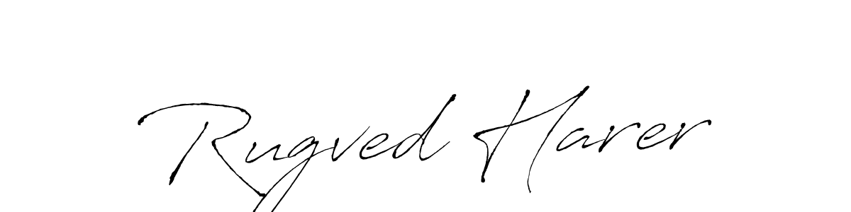 This is the best signature style for the Rugved Harer name. Also you like these signature font (Antro_Vectra). Mix name signature. Rugved Harer signature style 6 images and pictures png