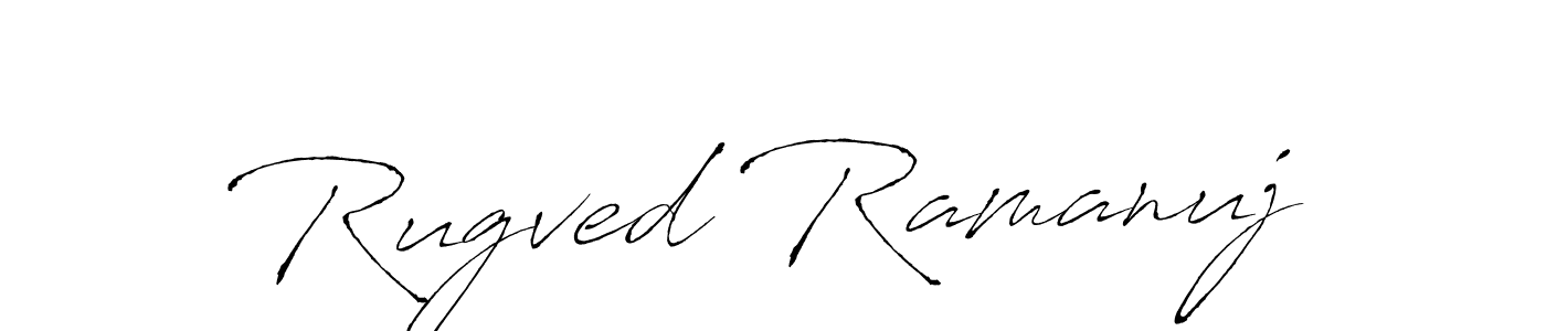 Check out images of Autograph of Rugved Ramanuj name. Actor Rugved Ramanuj Signature Style. Antro_Vectra is a professional sign style online. Rugved Ramanuj signature style 6 images and pictures png