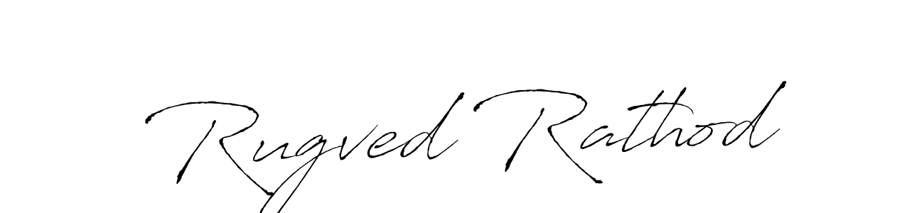 It looks lik you need a new signature style for name Rugved Rathod. Design unique handwritten (Antro_Vectra) signature with our free signature maker in just a few clicks. Rugved Rathod signature style 6 images and pictures png