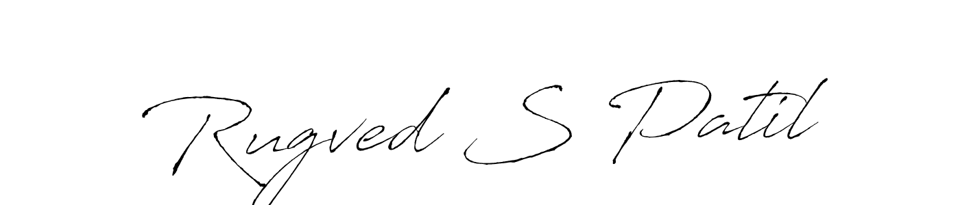 Use a signature maker to create a handwritten signature online. With this signature software, you can design (Antro_Vectra) your own signature for name Rugved S Patil. Rugved S Patil signature style 6 images and pictures png